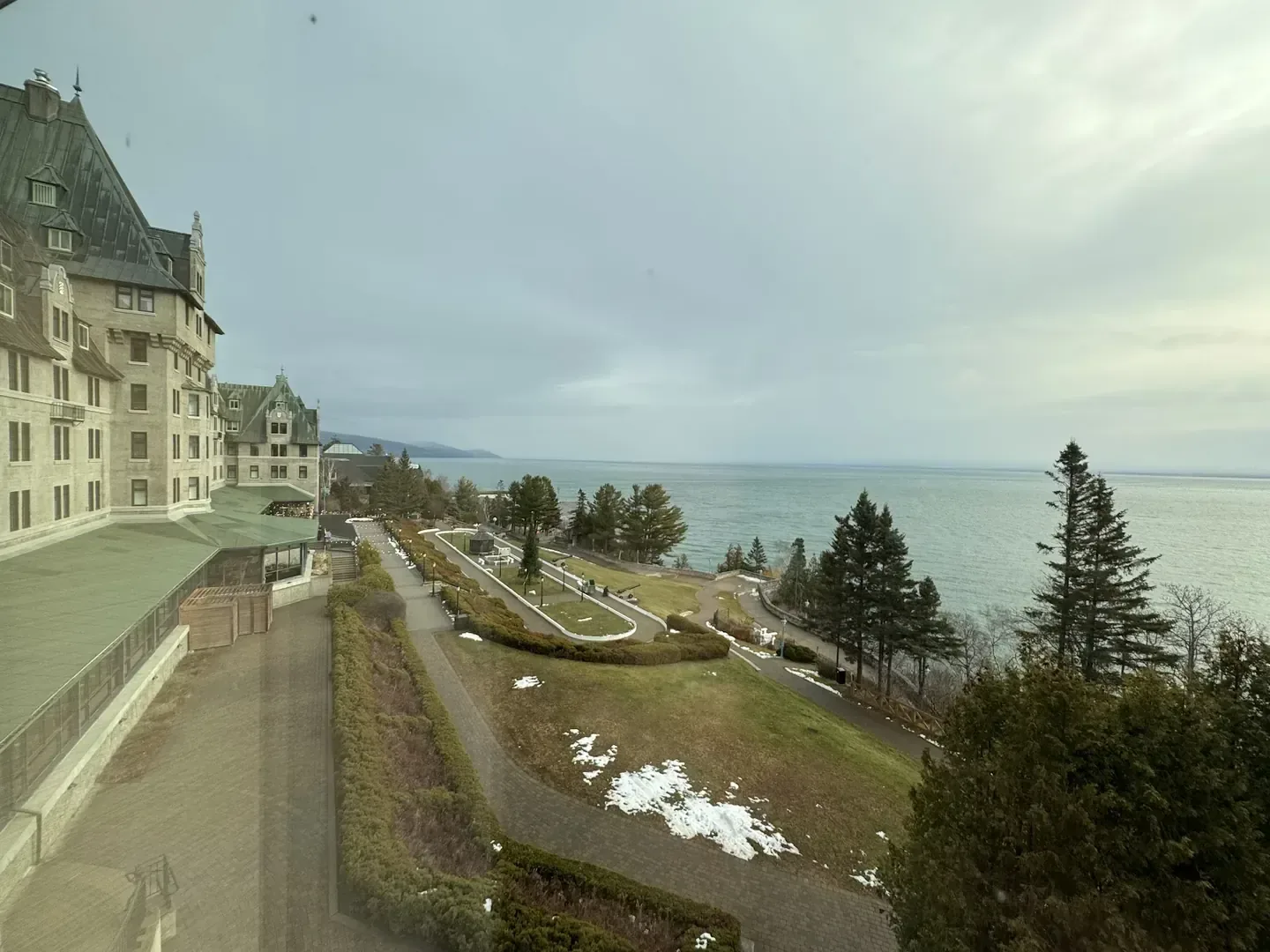Exterior detail at Fairmont Le Manoir Richelieu, La Malbaie